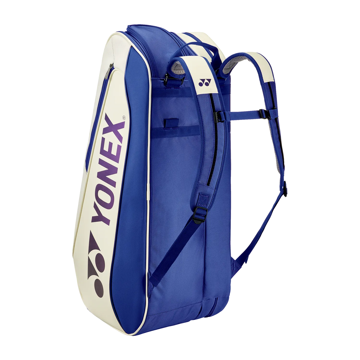 YONEX Expert Racquet Bag 02526 [White/ Deep Blue]