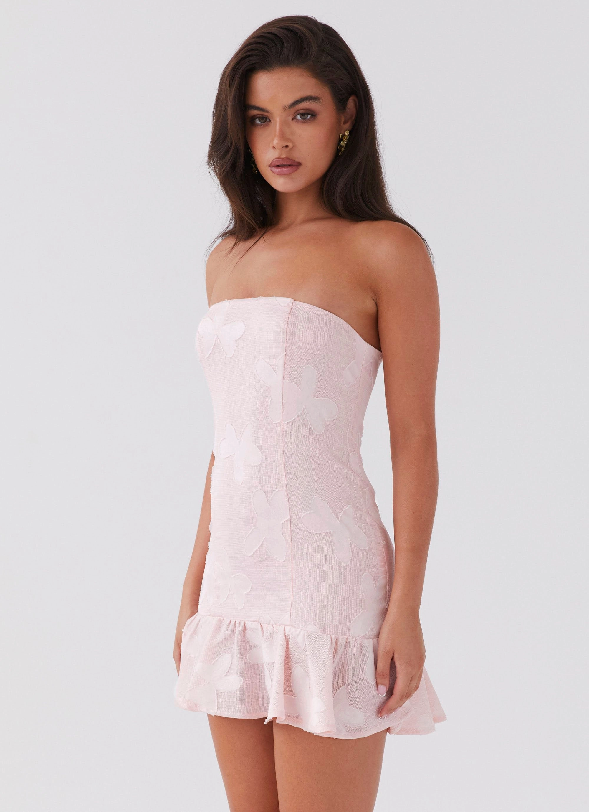 Young Heart Mini Dress - Pink Petal Light Blend