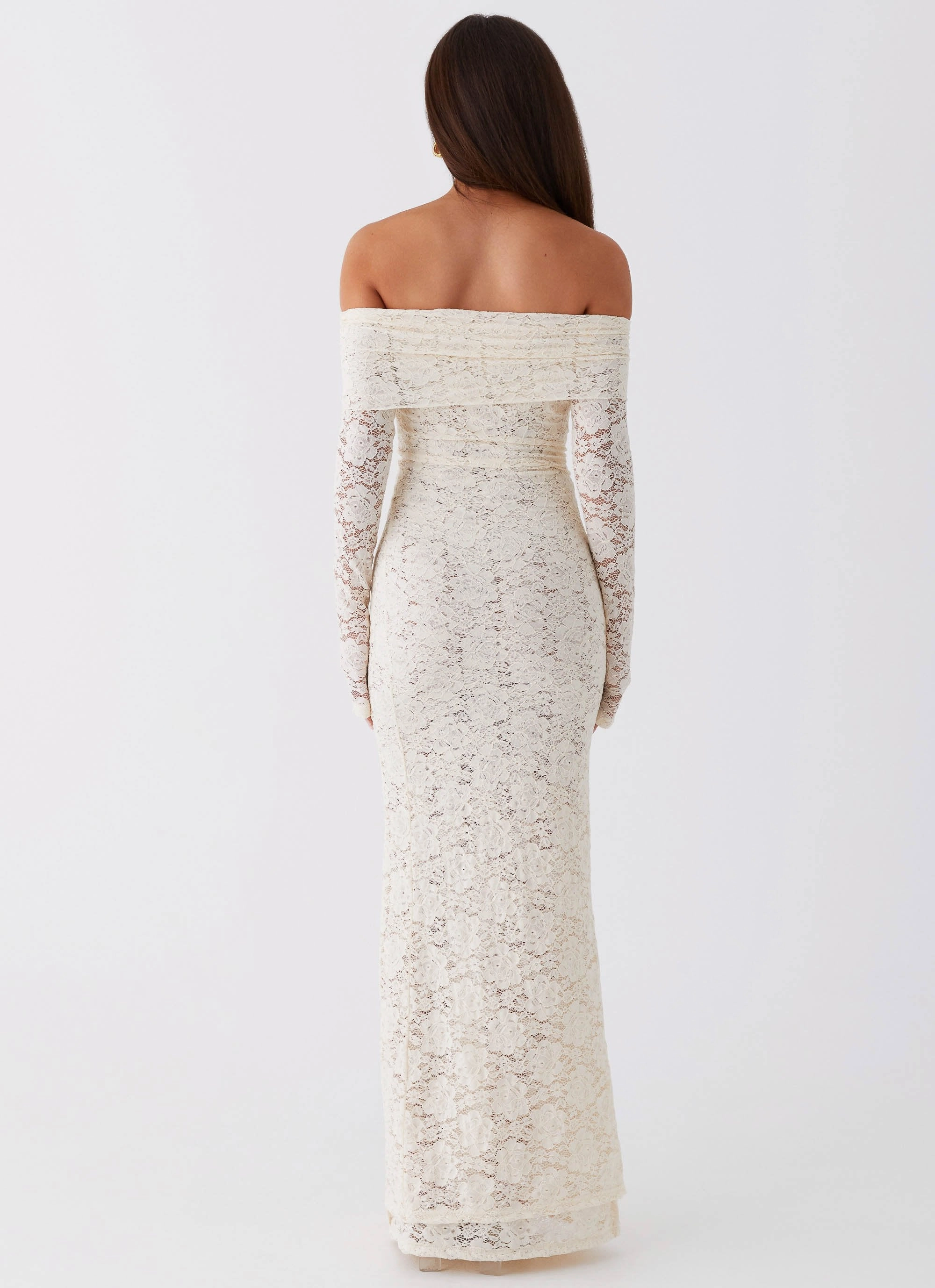 Yours Always Lace Maxi Dress - Ivory Smart Layer