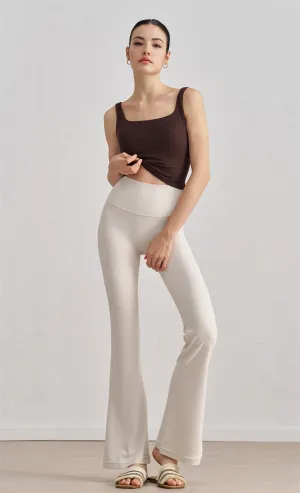 Zara Ribbed Open Back Tank Top