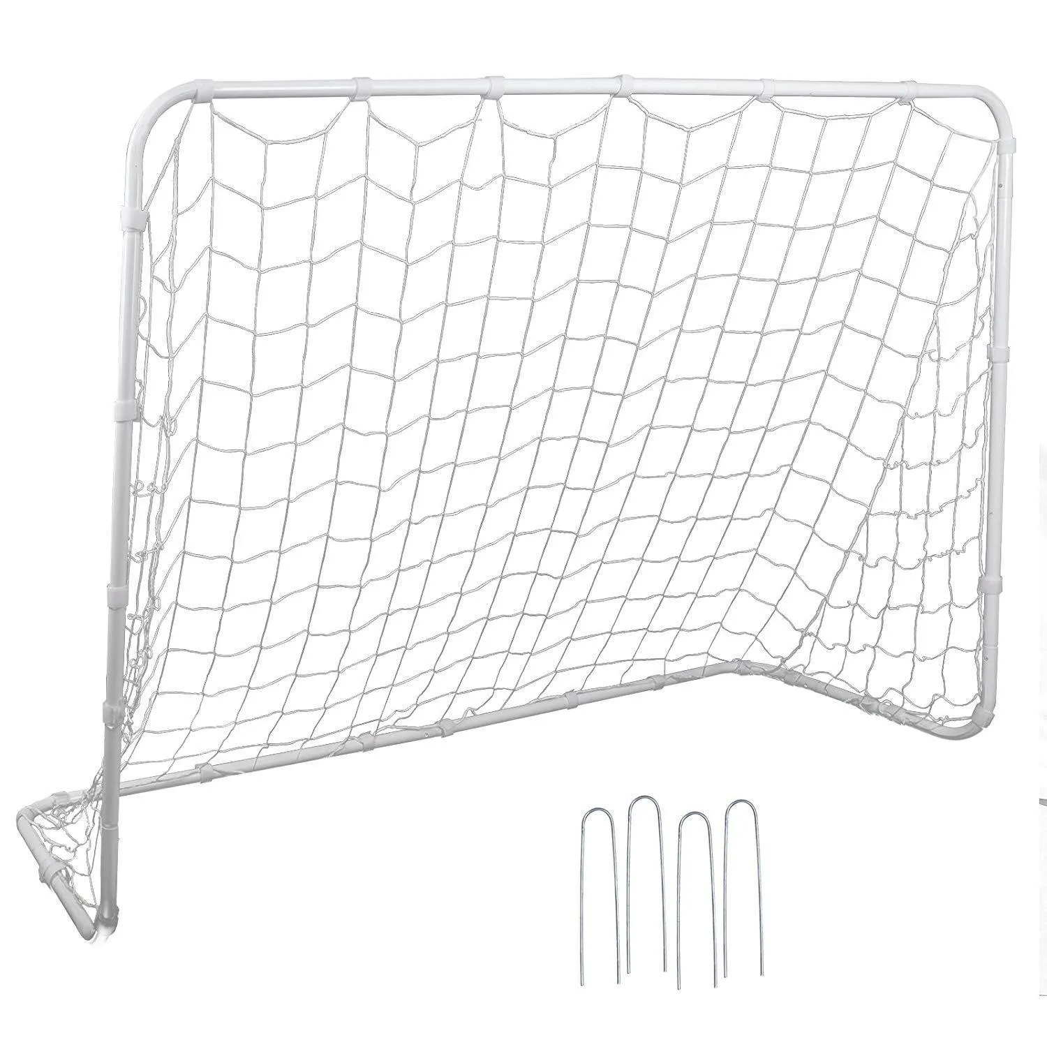 ZENY™ Portable Soccer Goals for Backyard 6x4ft Kids Soccer Goal Net and Hockey Goal for Backyard Outdoor Games