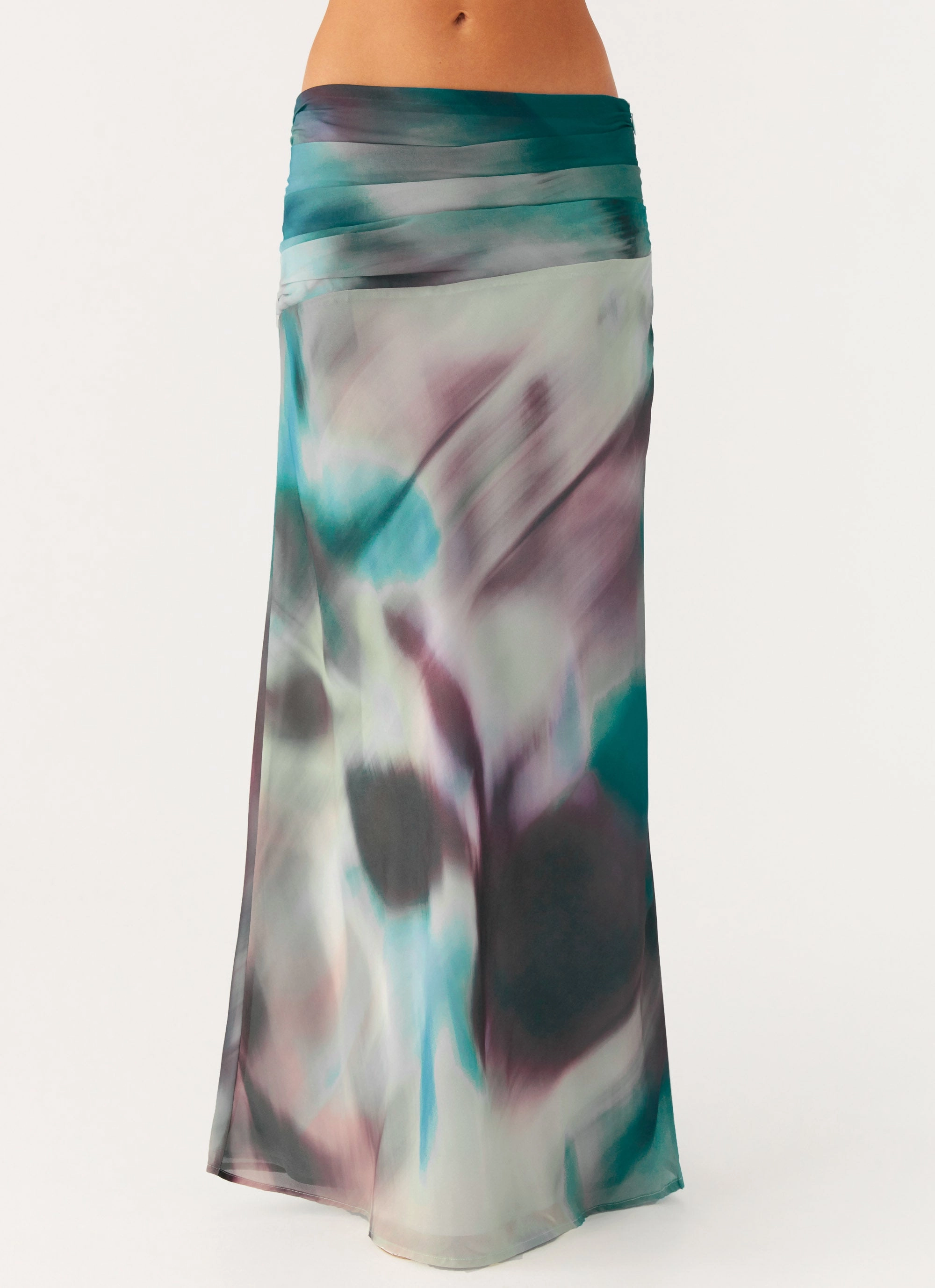 Low Profile Fasteners Rimi Maxi Skirt - Sea Splash