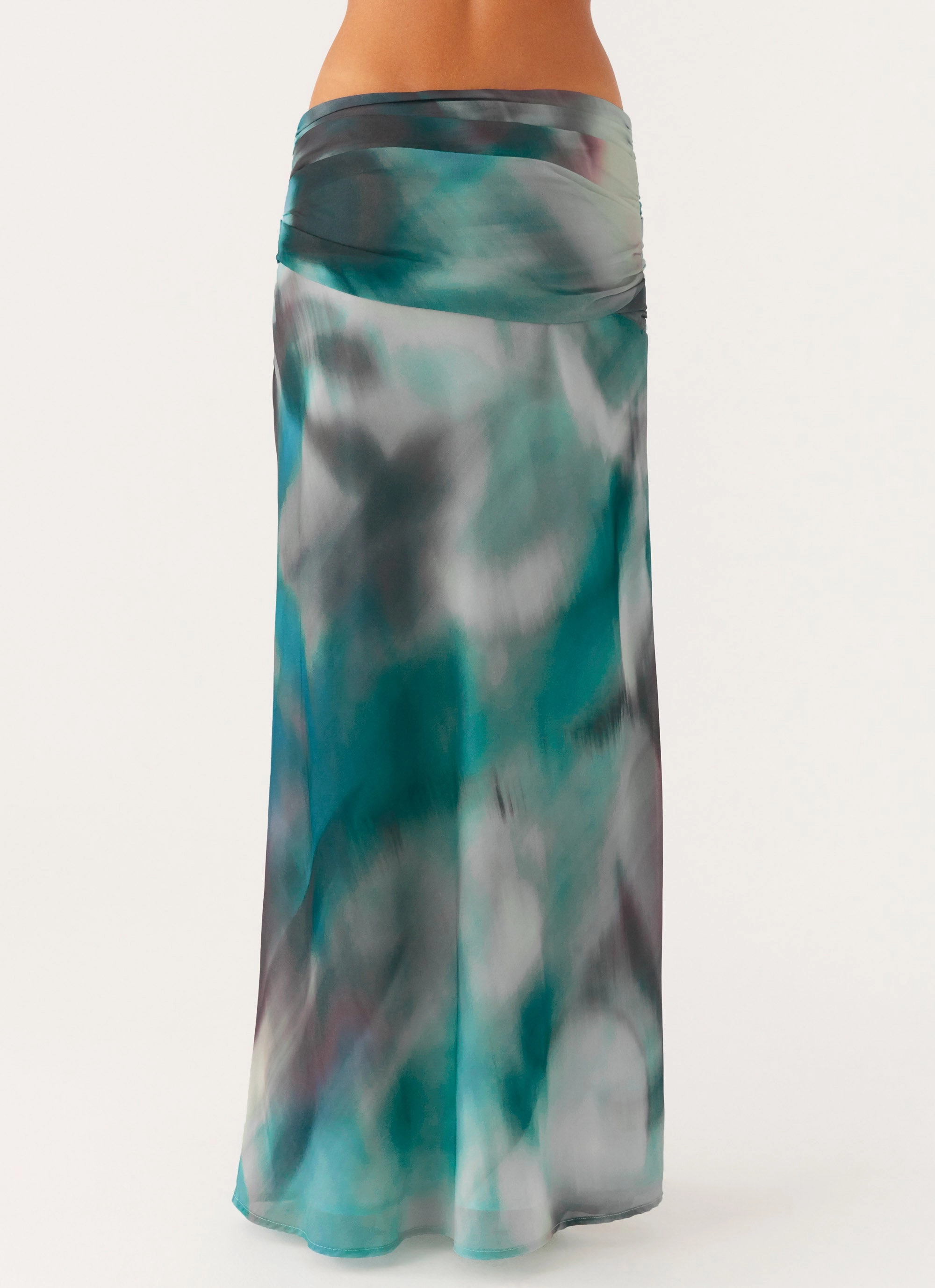 Rest Easy Rimi Maxi Skirt - Sea Splash