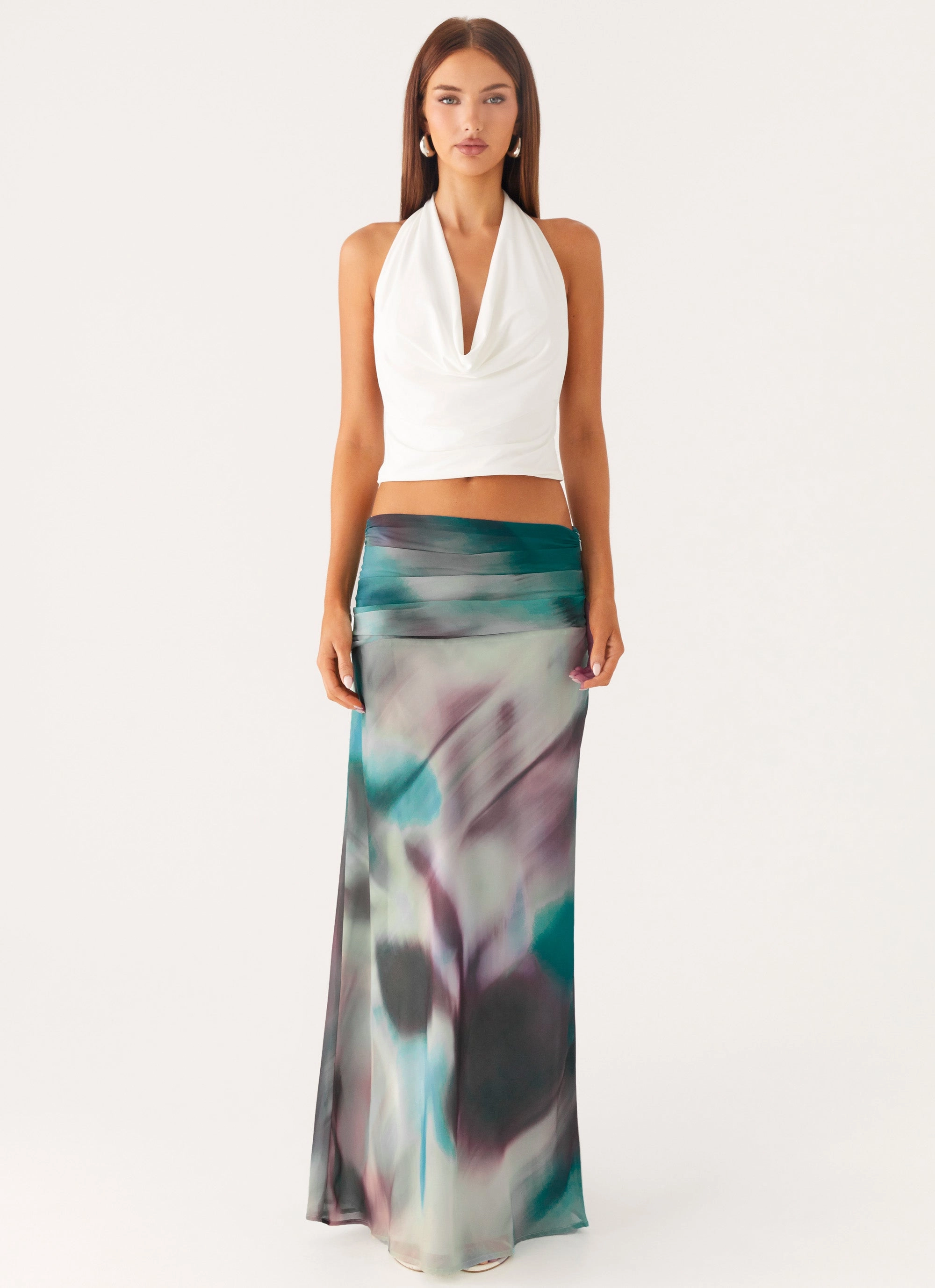 Rimi Maxi Skirt - Sea Splash Street Utility Comfy Movement Fit