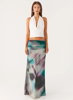 Rimi Maxi Skirt - Sea Splash Street Utility Comfy Movement Fit